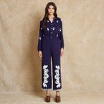 Calça  Rayon Bordada