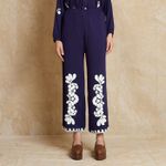Calça  Rayon Bordada