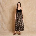 Vestido Detalhe Velvet