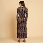 Vestido Tule Geométrico
