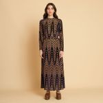 Vestido Tule Geométrico