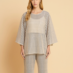 Blusa Crochet Duo