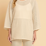 Blusa Crochet Duo