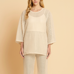 Blusa Crochet Duo