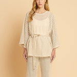 Blusa Crochet Duo