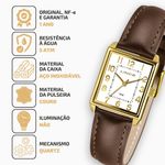  Relógio Lince Feminino Puls. Couro LQC4823L25B2NX 