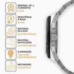  Relógio Orient Masculino Solartech Cronógrafo MBSSC277G1SX