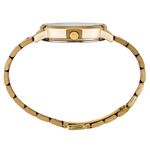Kit Relógio Feminino Cristais Dourado Semijoias 