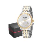  Relógio Mondaine Feminino Moda Bicolor Lua 32343LPMVBE2