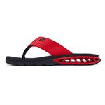 Chinelo Kenner Rakka Preto Vermelho