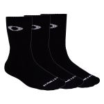 Meias Oakley Cano Longo Essential Crew Sock 3 Pack