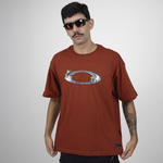 Camiseta Oakley Jupiter's Adventure SS Tee Flame Red