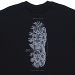 Camiseta Oakley Teeth Footprint SS Tee Blackout