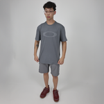 Camiseta Oakley Ellipse Motherboard SS Tee Dark Grey