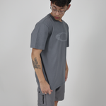 Camiseta Oakley Ellipse Motherboard SS Tee Dark Grey