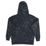 Moletom Oakley O-Mania Full Print Hoodie Blackout