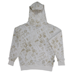 Moletom Oakley O-Mania Full Print Hoodie Off White
