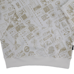 Moletom Oakley O-Mania Full Print Hoodie Off White