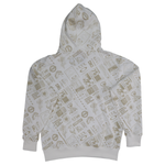 Moletom Oakley O-Mania Full Print Hoodie Off White