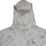 Moletom Oakley O-Mania Full Print Hoodie Off White