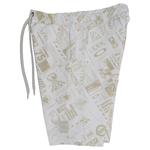 Bermuda Masculina Oakley O-mania Full Print Off White