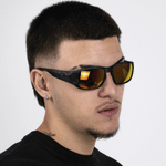 Óculos de Sol Oakley Tourniquet Matte Black Camo Prizm Ruby
