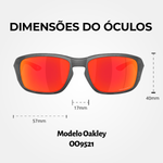 Óculos de Sol Oakley Tourniquet Matte Black Camo Prizm Ruby