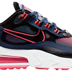 Tênis Nike Air Max 270 React Midnight Navy Crimson