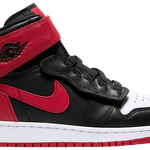 Tênis Air Jordan 1 High FlyEase GS Black Gym Red