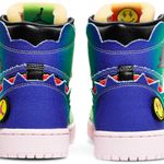 Tênis J. Balvin x Air Jordan 1 Retro OG High Colores Y Vibras