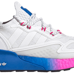 Tênis Adidas ZX 2K Boost White Pink Blue
