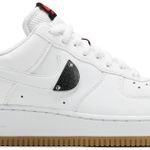 Tênis Nike NBA x Air Force 1 '07 LV8 White Bright Crimson