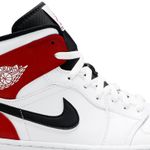 Tênis Air Jordan 1 Mid White Chicago