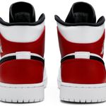 Tênis Air Jordan 1 Mid White Chicago