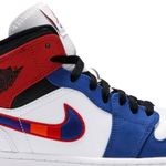 Tênis Air Jordan 1 Mid Multicolored Swoosh