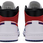 Tênis Air Jordan 1 Mid Multicolored Swoosh