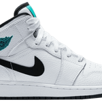Tênis Air Jordan 1 Retro Mid GS Hyper Jade