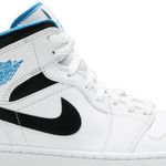 Tênis Air Jordan 1 Mid Laser Blue