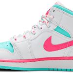 Tênis Air Jordan 1 Mid GS Digital Pink