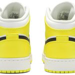 Tênis Air Jordan 1 Mid SE GS Rose Patch - Dynamic Yellow