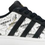 Tênis Adidas Superstar Label Collage