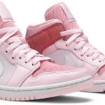 Tênis Air Jordan 1 Mid Digital Pink