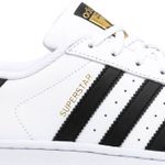 Tênis Adidas Superstar White Black