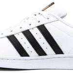 Tênis Adidas Superstar White Black