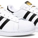 Tênis Adidas Superstar White Black