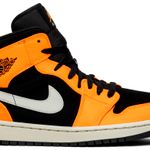 Tênis Air Jordan 1 Mid Black Cone