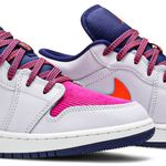 Tênis Air Jordan 1 Low GS Fire Pink Hyper Crimson