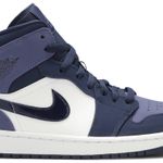 Tênis Air Jordan 1 Mid Sanded Purple