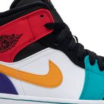 Tênis Air Jordan 1 Mid Multi-Color