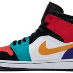 Tênis Air Jordan 1 Mid Multi-Color